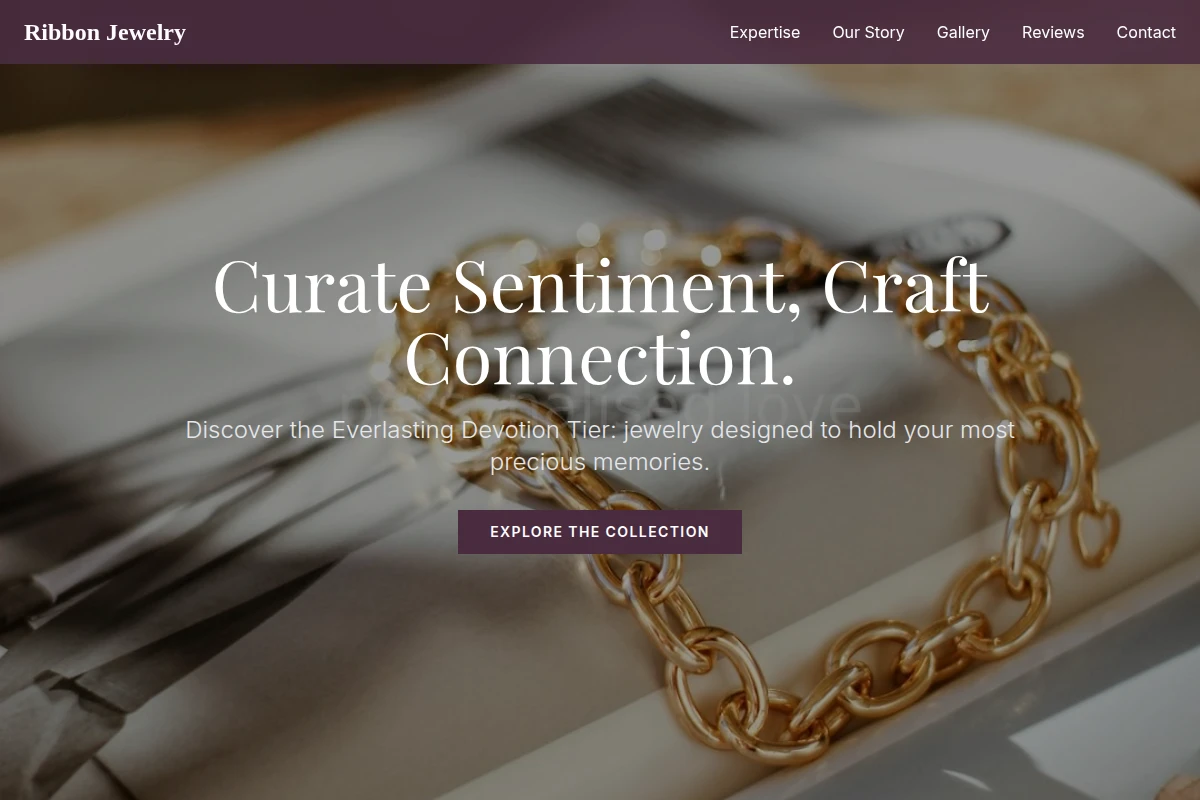 Ribbon Jewelry