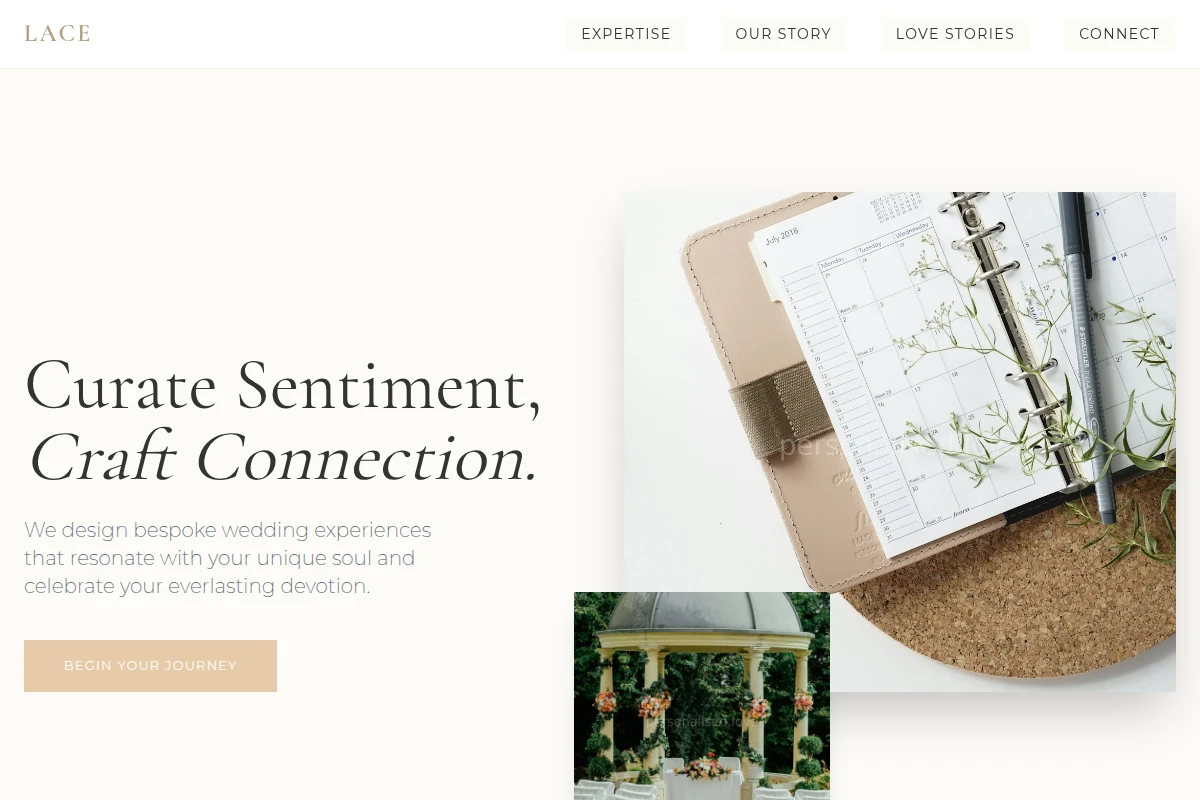Lace Wedding Planner