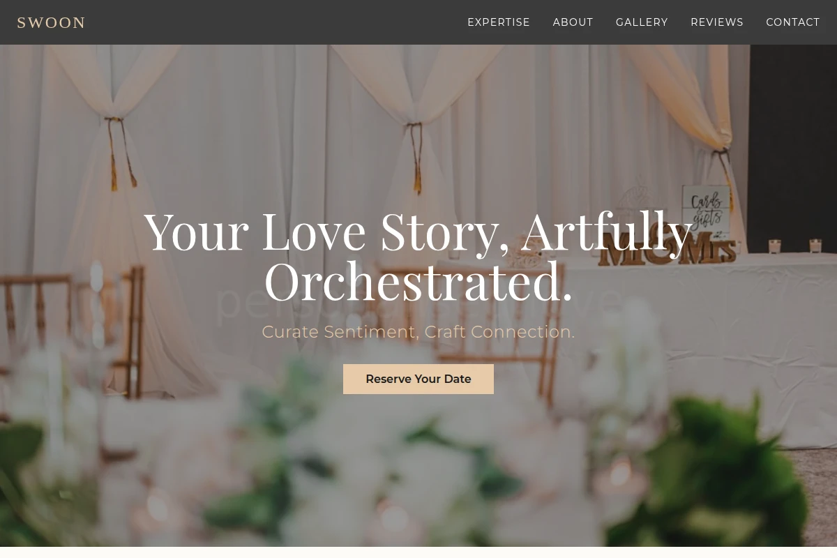 Swoon Wedding Planner